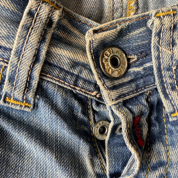 Replay Distressed Antique Wash Jeans Vintage - Picture 12 of 16